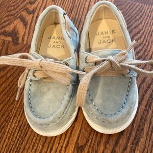 Janie and Jack boat shoes Size 5